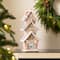 Glitzhome® 18.5" Lighted Resin Christmas Gingerbread House Table Decor